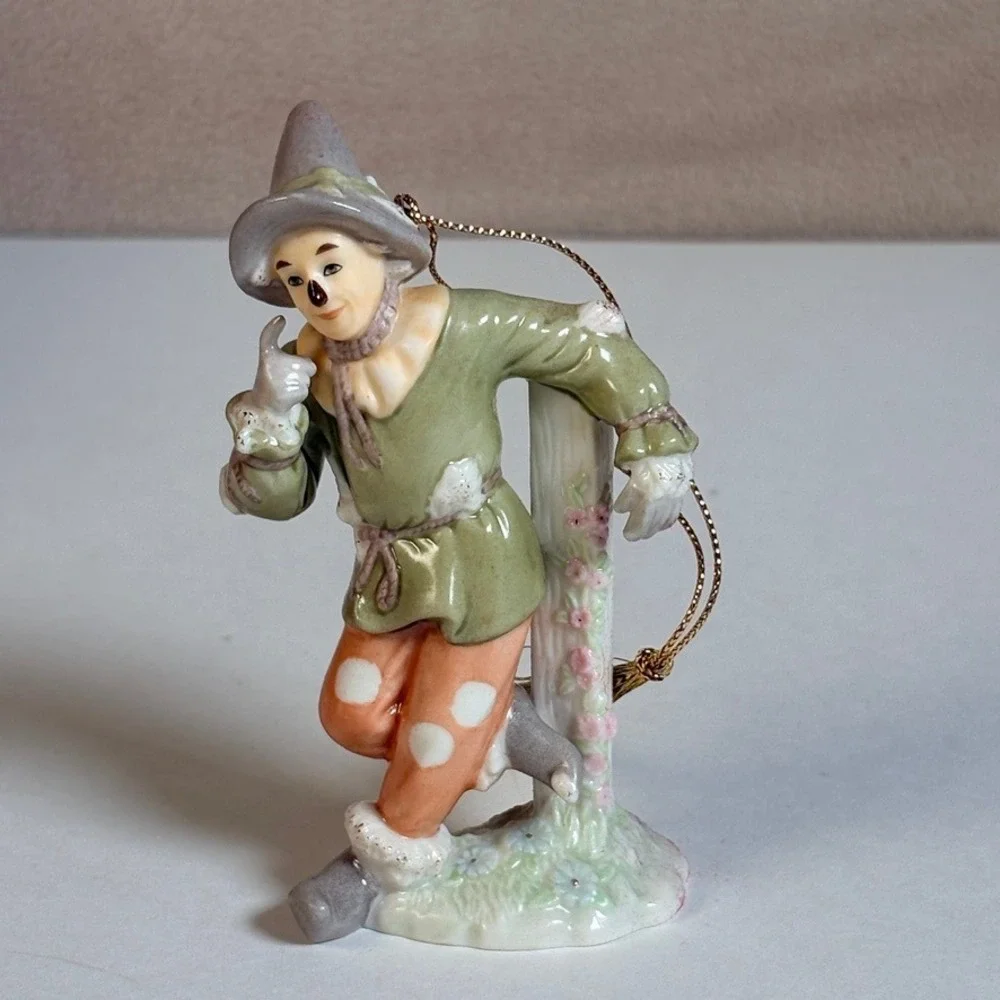 Lenox SCARECROW‎ ORNAMENT Wizard of Oz Porcelain Christmas Ornament in Box